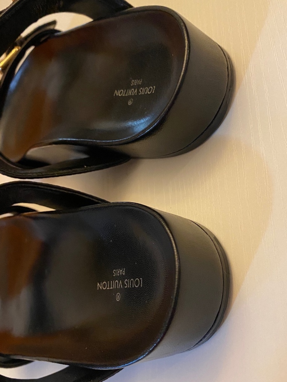 LOUIS VUITTON Bom Dia Flat Comfort Mule Size US 8.5 - Picture 12 of 14